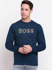 Bos Fleece Sweat Shirt - Navy - wearup.store