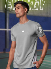 Adi Grey Dri-Fit T Shirt - Wearup Store - wearup.store