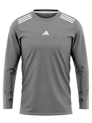 Adi Activewear Full Sleeve Shirt - Grey - wearup.store