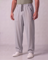 Imported RelaxFit Linning Trouser - Light Grey