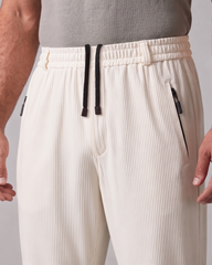 Imported RelaxFit Linning Trouser - Cream White