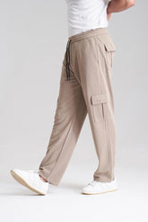 Imported Oversized Cargo Trouser - Skin - wearup.store