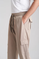 Imported Oversized Cargo Trouser - Skin - wearup.store