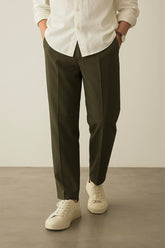 Imported Oversized Joggers - Olive