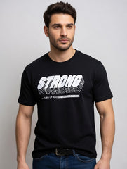 Premium Soft-Touch Cotton Tee - Black