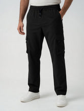 Imported 4 Pocket Straight Fit Trouser - Black