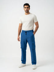 Imported 4 Pocket Straight Fit Trouser - Blue