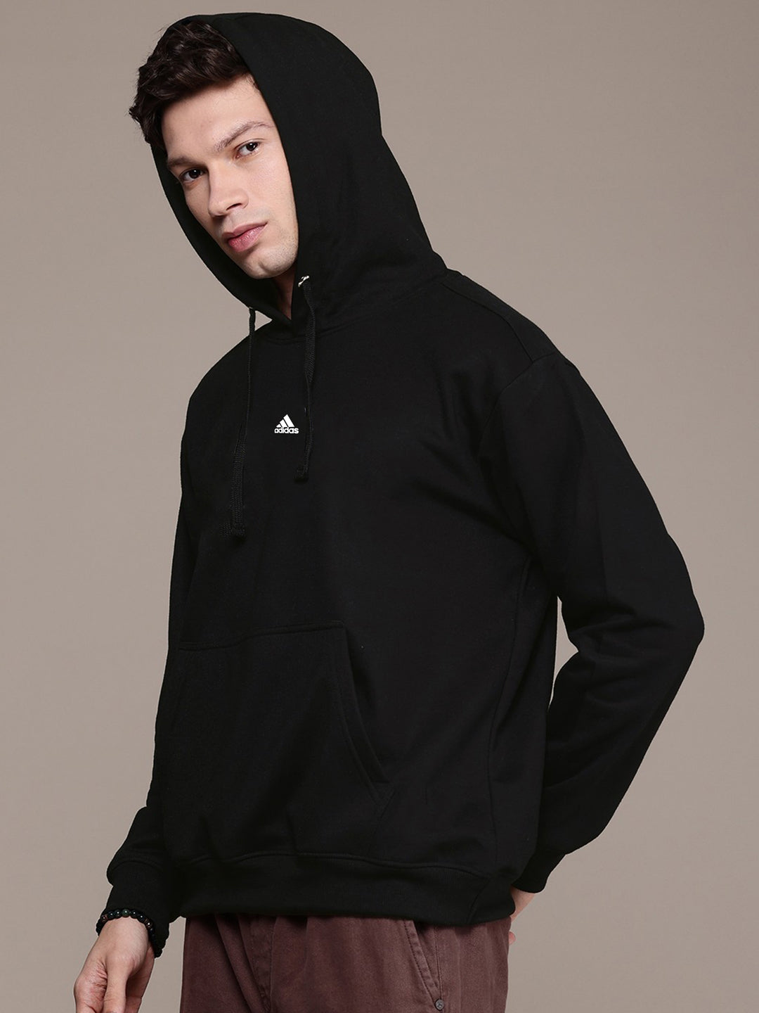 Adi Fleece Hoodie - Black