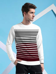 Black Sublimation Sweat Shirt - White - wearup.store