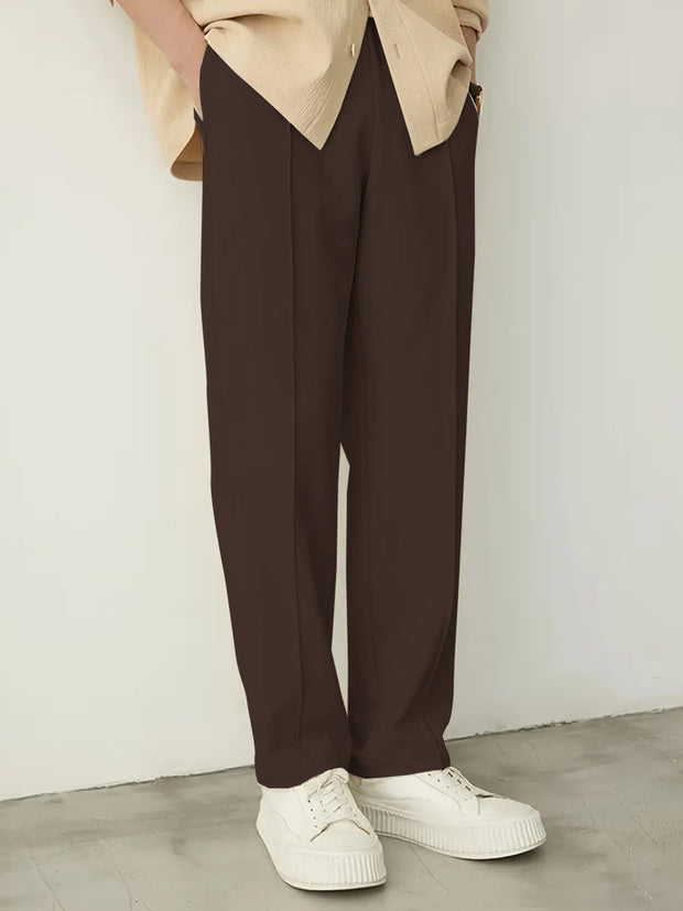 Imported Oversized Joggers - Brown - wearup.store