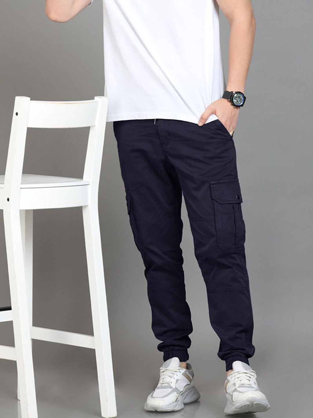 Navy Cargo Trouser - Wearup