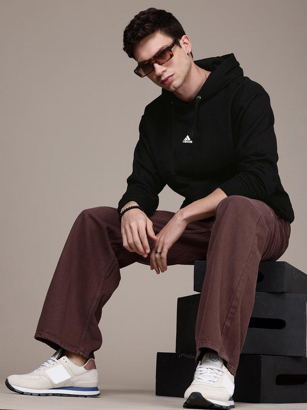 Adi Fleece Hoodie - Black - wearup.store