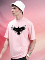 Eagle Oversized Tees - Pink - wearup.store