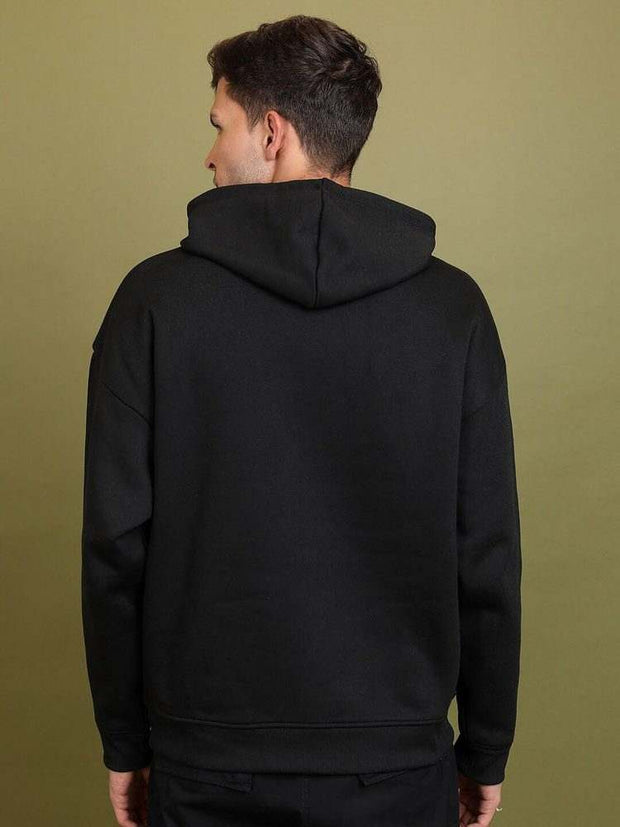 Esnce Fleece Hoodie - Black - wearup.store