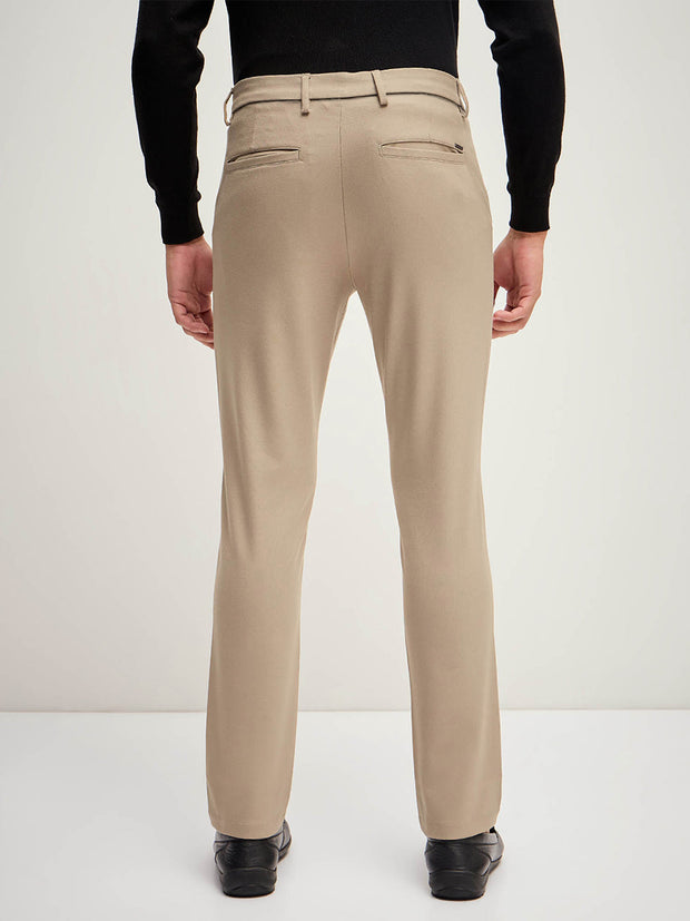 Men's Imported Textured Velen Cool Beige Pant - wearup.store