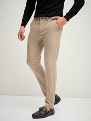 Men's Imported Textured Velen Cool Beige Pant - wearup.store