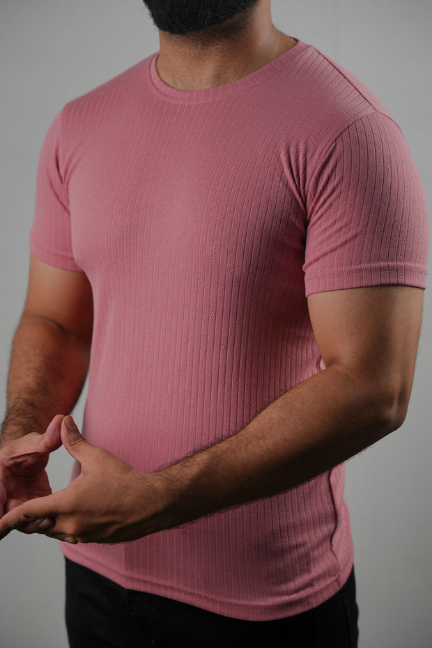 Cotton Free Lift T-Shirt - Salmon Pink