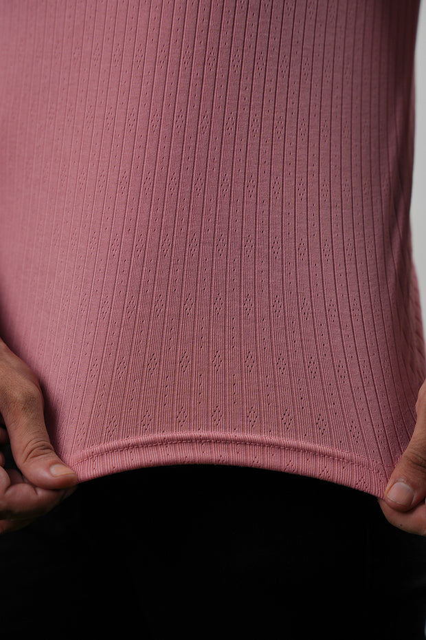 Cotton Free Lift T-Shirt - Salmon Pink