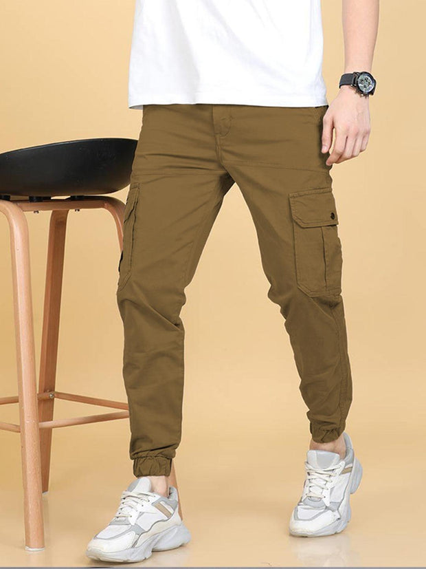 Brown Cargo Trouser - Wearup - wearup.store
