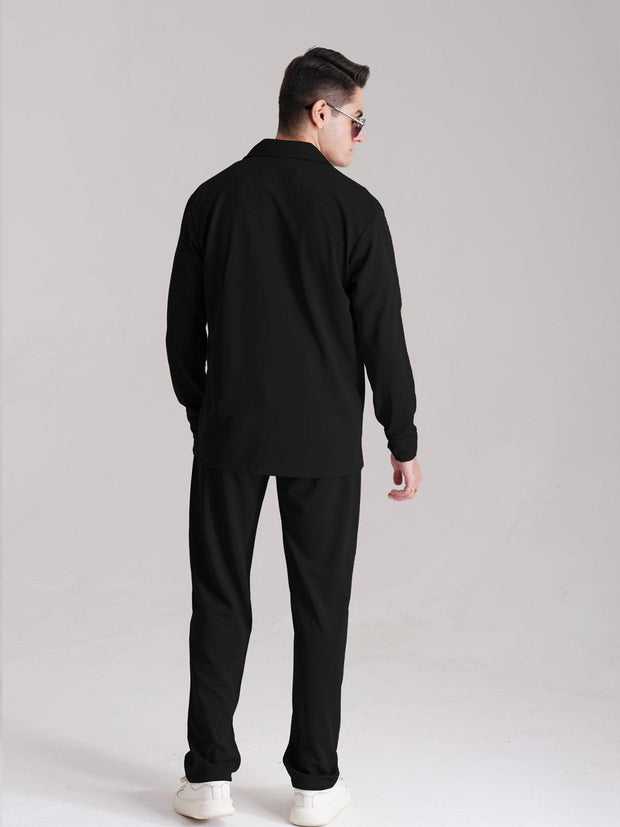 Imported Premium Tracksuit - Black - wearup.store