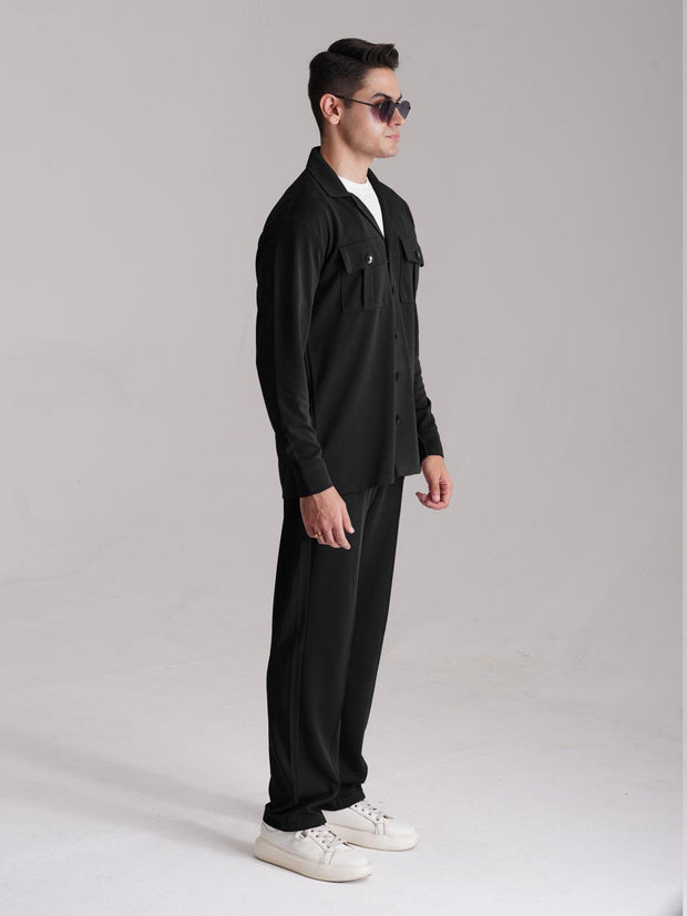 Imported Premium Tracksuit - Black - wearup.store