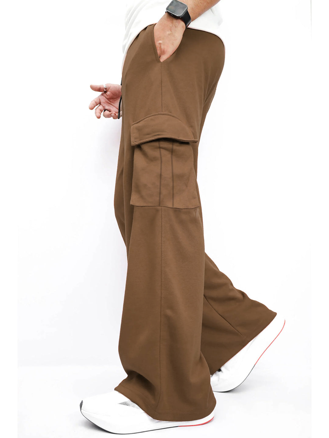 Imported Oversized Cargo Trouser - Mustard