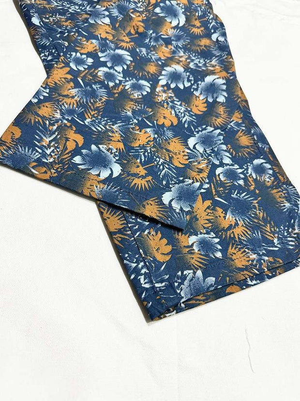 Men Floral Pattern Cotton Shorts - wearup.store