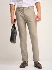 Men's Imported Textured Velen Cool Beige Pant - wearup.store