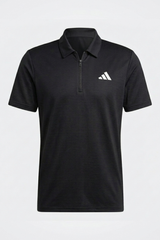 Adi Dry Fit Polo T-Shirt - Black