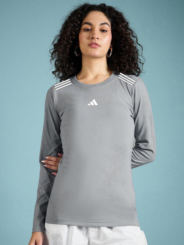 Adi Activewear Full Sleeve Shirt - Grey - wearup.store