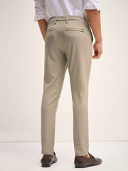 Men's Imported Textured Velen Cool Beige Pant - wearup.store