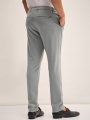 Men's Imported Textured Velen Cool Grey Pant - wearup.store
