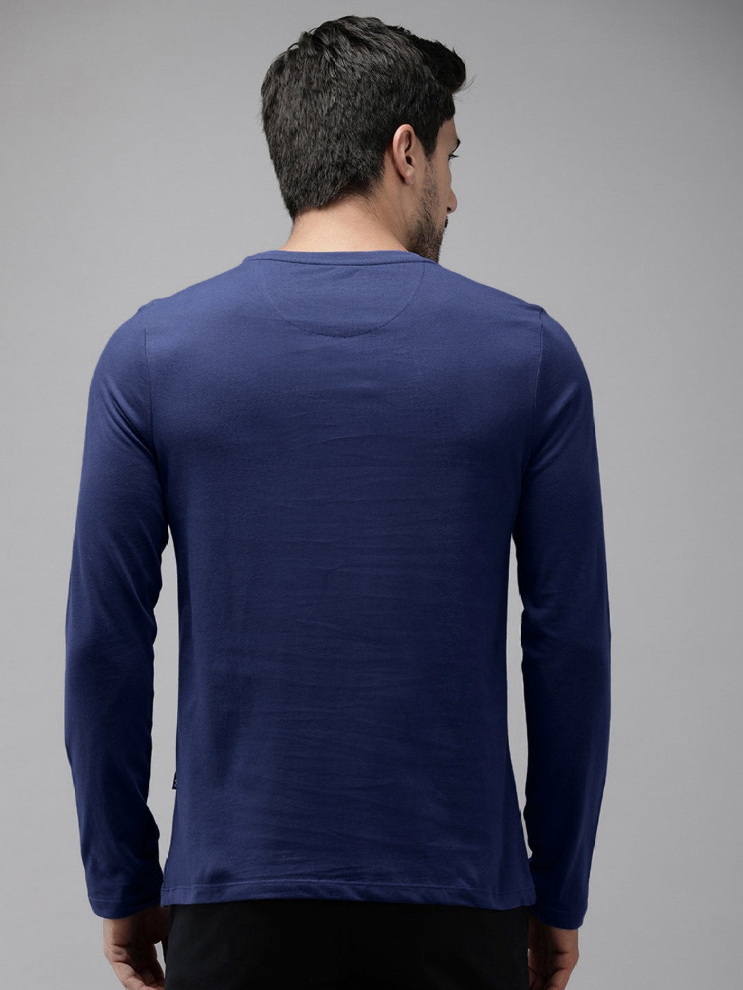 Adi Activewear Full Sleeve Shirt - Navy