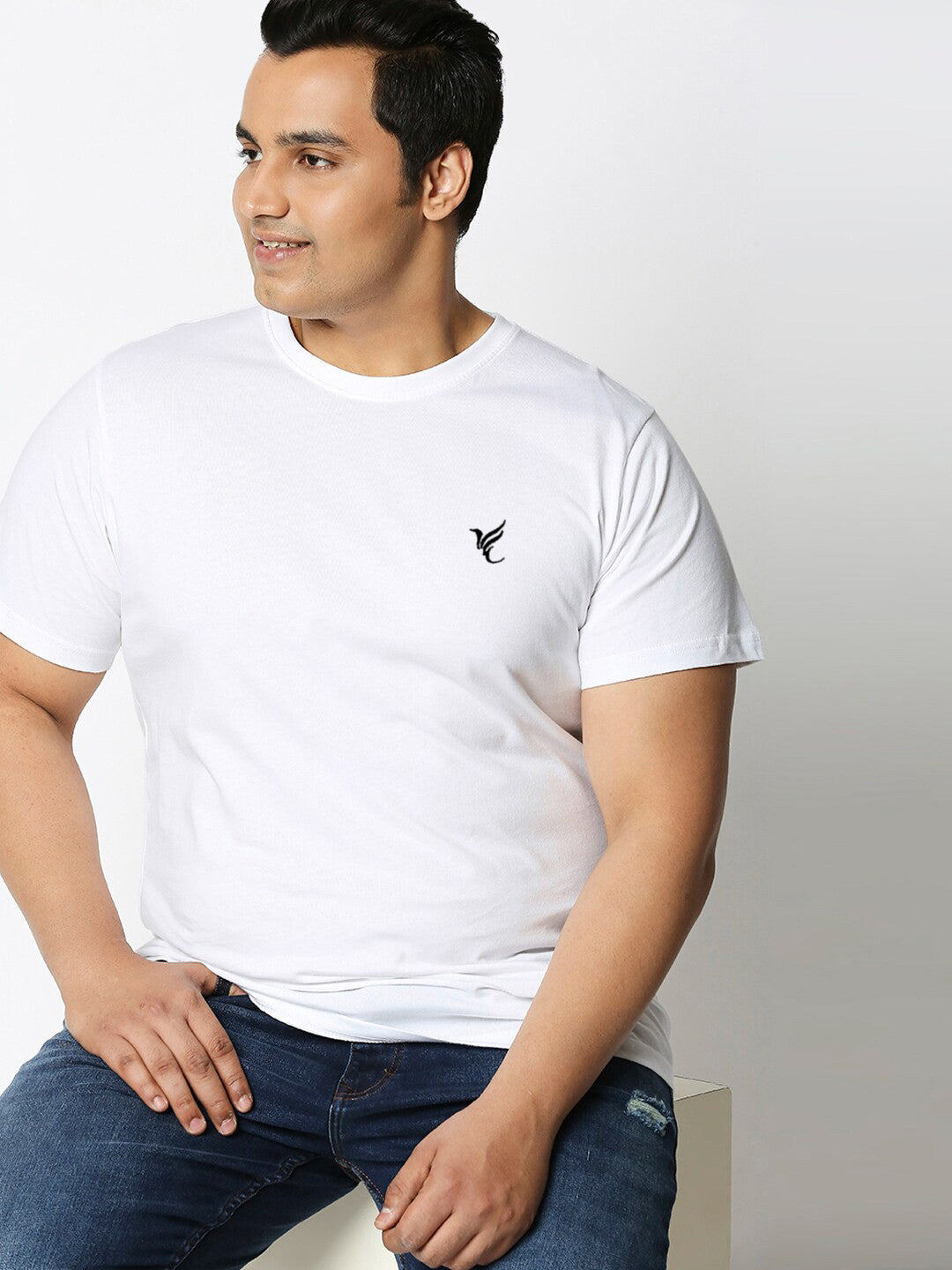 Men,s Plus Size Cotton Tee Shirts