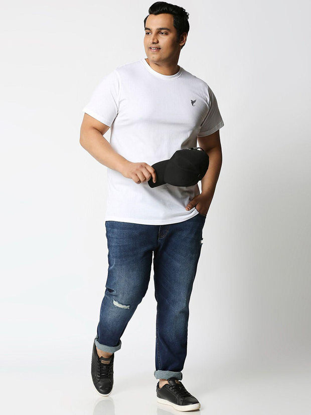 Men,s Plus Size Cotton Tee Shirts - wearup.store