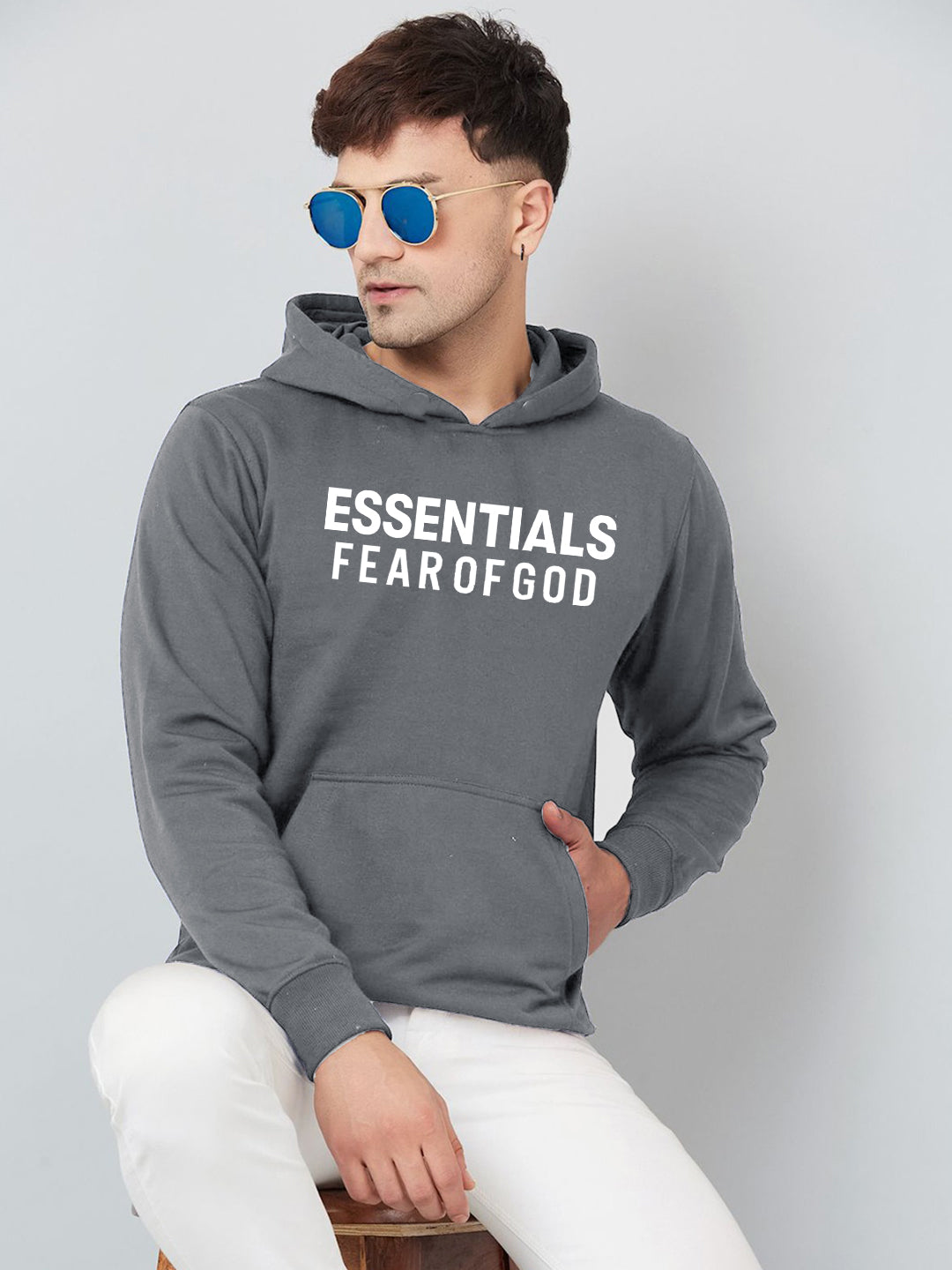 Essence Fleece Hoodie - Grey