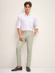 Men's Imported Textured Velen Cool Light Mint Pant - wearup.store