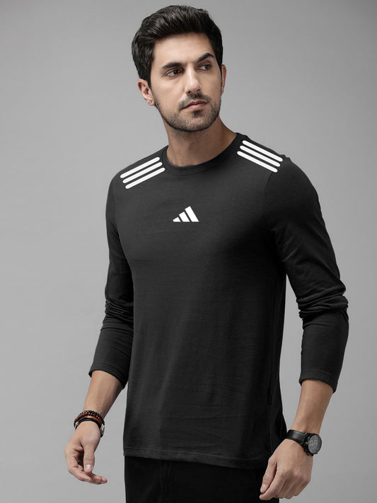 Adi Activewear Full Sleeve Shirt - black