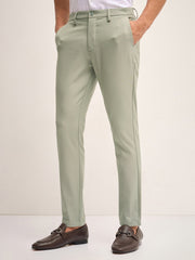 Men's Imported Textured Velen Cool Light Mint Pant - wearup.store