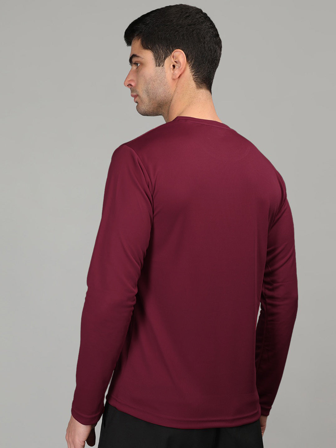 Adi Activewear Full Sleeve Shirt - Maroon