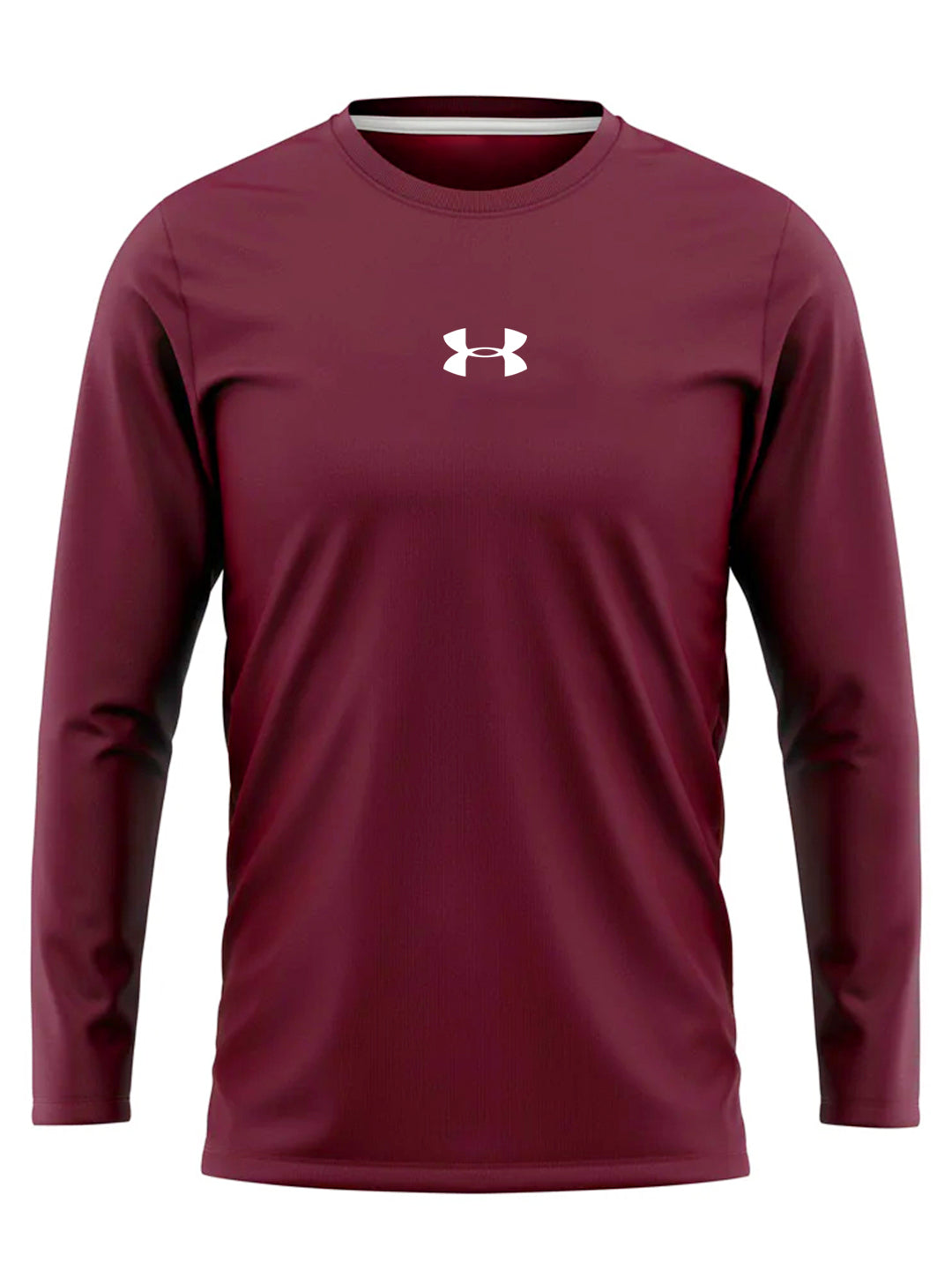 UA Activewear Full Sleeve Shirt - Maroon