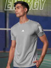 Adi Grey Dri-Fit T Shirt - Wearup Store - wearup.store