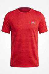 Under Armour Cotton Free Lift Half Sleeve - Red