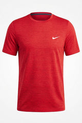 Nke Cotton Free Lift Half Sleeve - Red