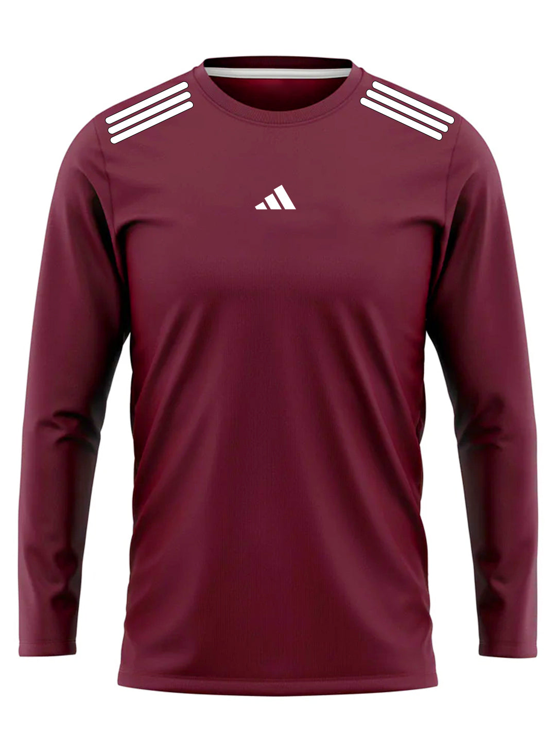 Adi Activewear Full Sleeve Shirt - Maroon