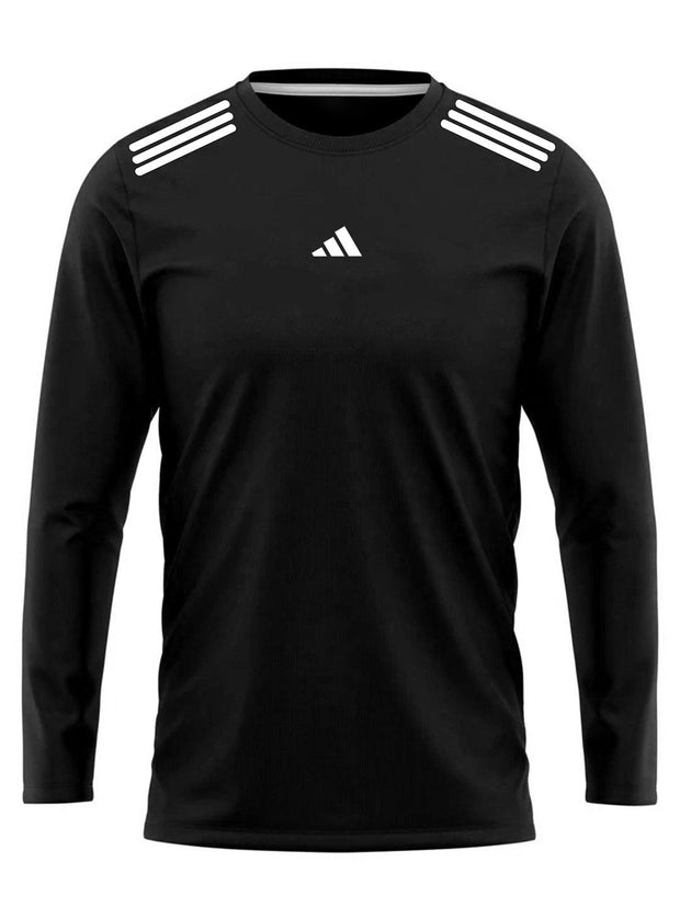 Adi Activewear Full Sleeve Shirt - black - wearup.store