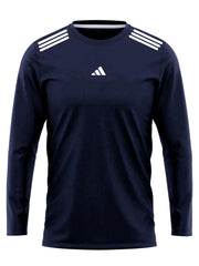 Adi Activewear Full Sleeve Shirt - Navy - wearup.store