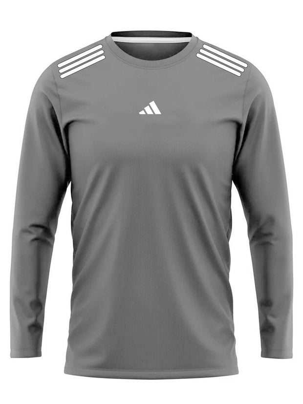 Adi Activewear Full Sleeve Shirt - Grey - wearup.store