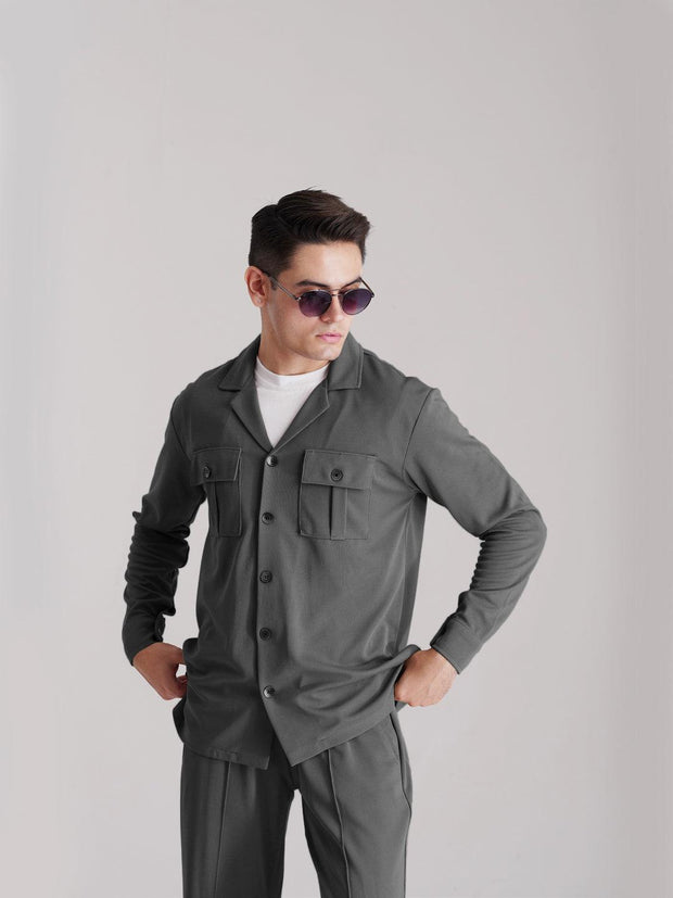 Imported Premium Tracksuit - Grey - wearup.store