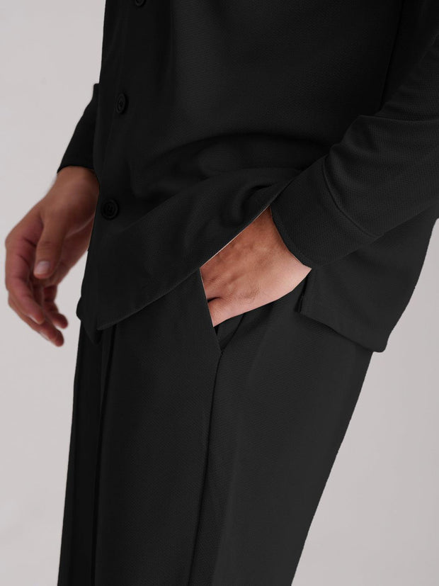 Imported Premium Tracksuit - Black - wearup.store